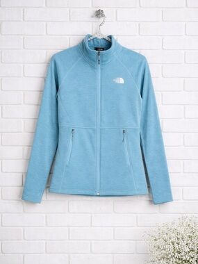 The North Face Women's Canyonlands Full Zip Jacket in Mint Green Size S